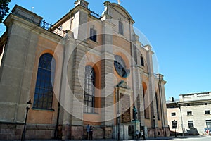 Storkyrkan, the oldest church in Stockholm, in Gamla stan, Stockholm, Sweden