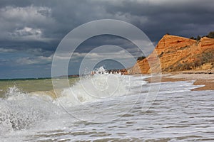 Storm on the Black Sea.