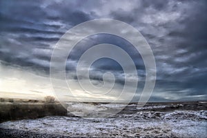 Storm Callum At Lyme Regis