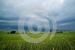 Storm clouds