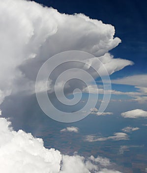 Storm clouds from above -1