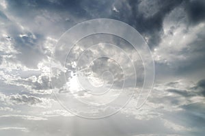 Storm clouds black background