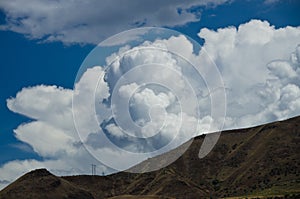 Storm Clouds Descending on Hells Canyon