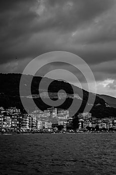 Storm Clouds Over Island