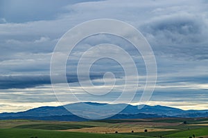 Bouřkové mraky nad Královou holou, Slovensko