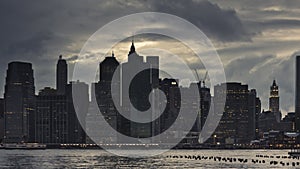 Storm Clouds over Manhattan