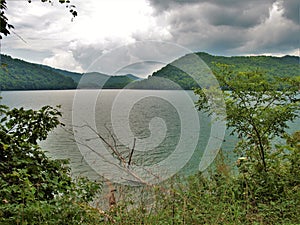 Storm Clouds over Nantahala Lake photo