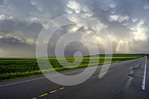 Storm Clouds Over the Prairies