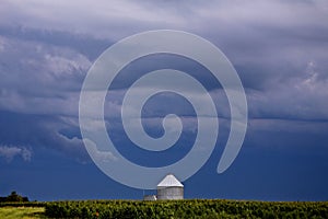 Storm Clouds Prairie Sky