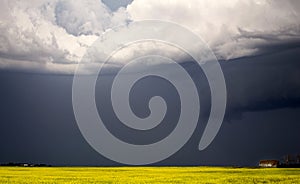 Storm Clouds Prairie Sky