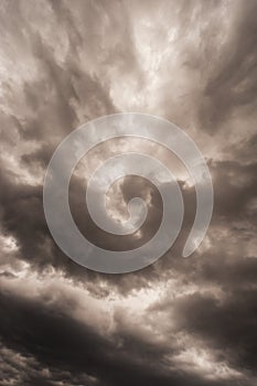 Storm cloudscape
