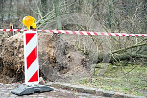 Storm damage