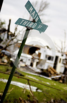 Storm damage photo