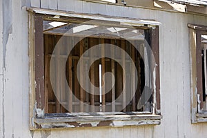 Storm Damaged Window