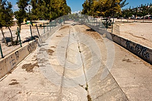 Storm drain water outlet