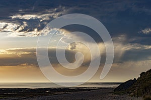 Before the storm on the french atlantic coast