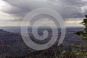 Storm at the Grand Canyon