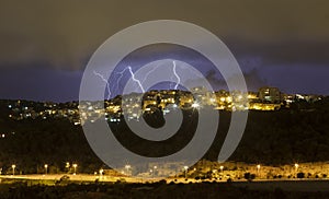 Storm in Haifa