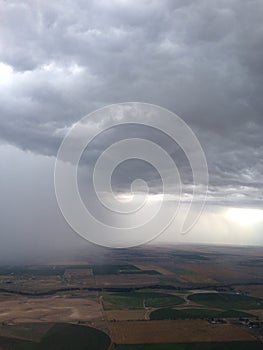 Storm moving into Denver