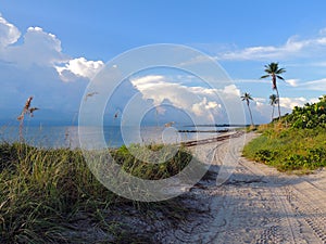 Storm off Virginia Key