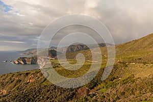 Storm Over Bixby Bridge California