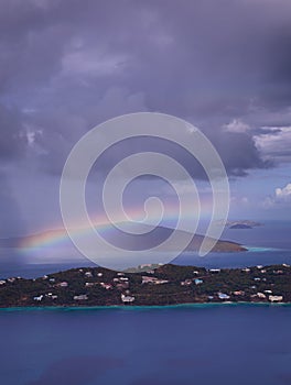 Storm over Magens Bay on St Thomas USVI