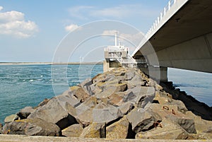 Storm surge barrier