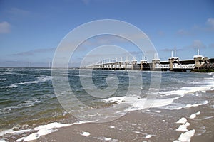 Storm surge barrier