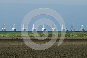 Storm surge barrier