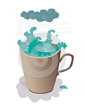Storm in teacup