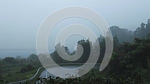 Storm view in Phuket Thailand