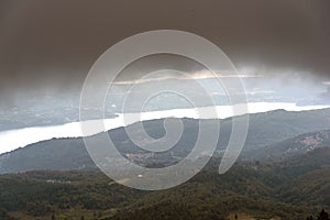 storm or a violent state of the atmosphere