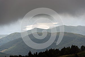 storm or a violent state of the atmosphere