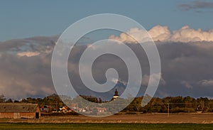 Stormclouds on Oland Sweden