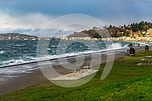 Stormy Alki Shoreline 3