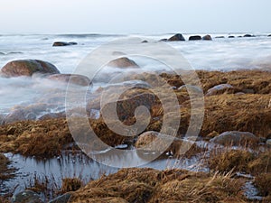 Stormy Baltic Sea
