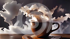 Stormy Brew Coffee Concept