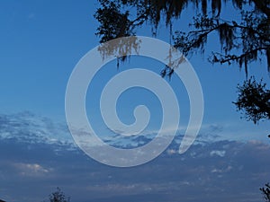 Stormy clouds in the morning