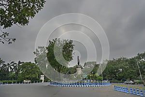 Stormy clouds over Kolkata.Super cyclone Amphan devastated Kolkata, West Bengal, India