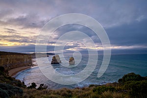 Stormy dawn - Twelve Apostles, Victoria, Australia