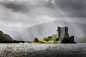 Stormy day Eilean Donan Castle, Invernessshire