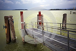 Stormy mood at Lake Trasimeno