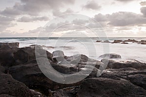 Stormy Port Fairy Beach Scene