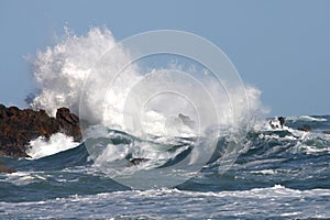 Stormy Sea and Waves photo