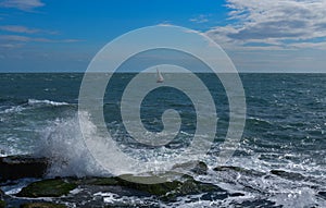 Turbolento il mare 