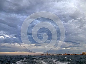 Stormy Skies Above Ocean City Maryland