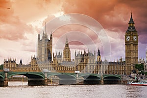 Stormy Skies over London