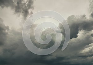 Stormy sky background