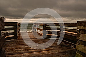 Stormy Weather at the Beach