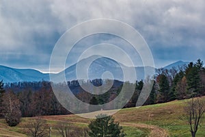 Scenic Blue Ridge Mountain Landscape